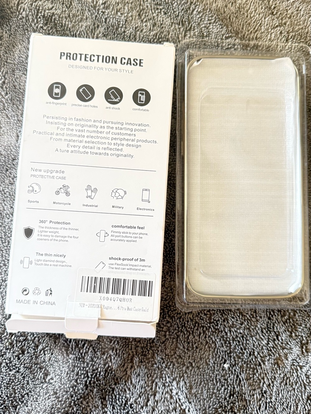 Protection Case Phone Cover - White Compatible Smartphone Case